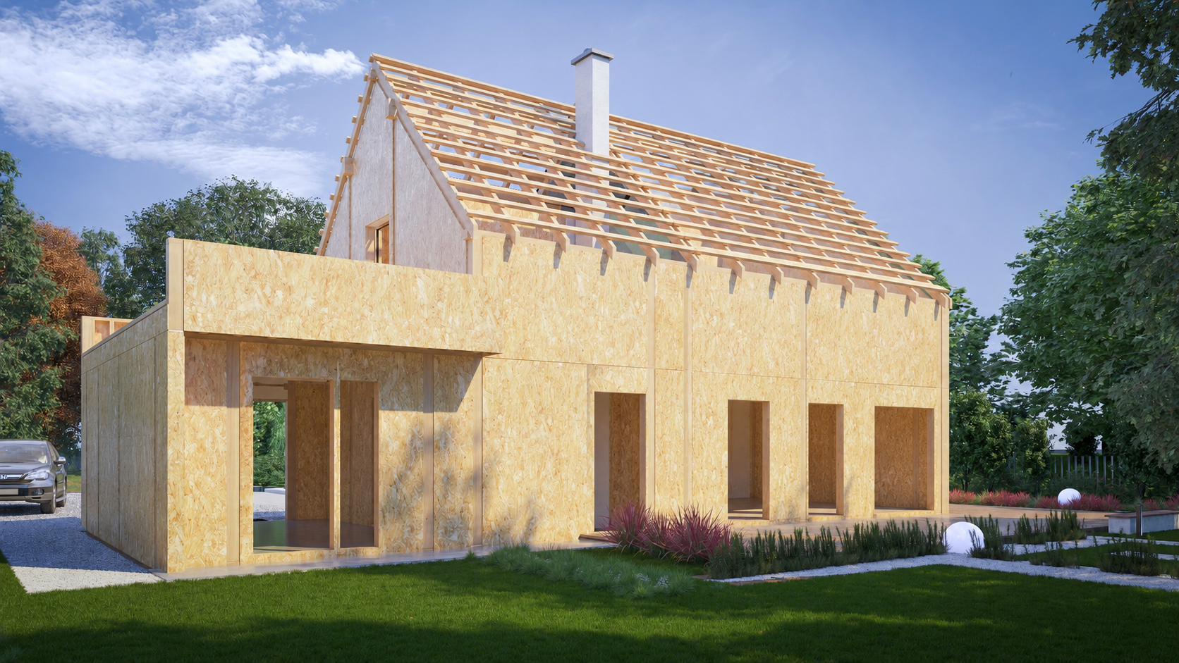 Konstrukcja szkieletowa WoodCore