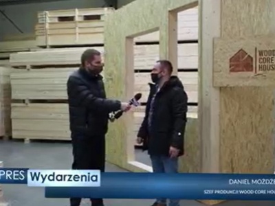 Kup na aukcji WOŚP konstrukcję drewnianą domu od Wood Core House