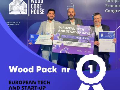 Wood Pack zwycięzcą w konkursie Start-up Challenge 2021
