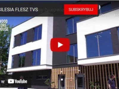 Telewizja TVS Silesia - relacja z wydarzenia otwarcia Pierwszego Drewnianego Biurowca