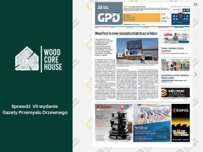 Wood Pack - nowy standard prefabrykacji w Polsce - Gazeta Przemysłu Drzewnego wydanie lipiec 2022