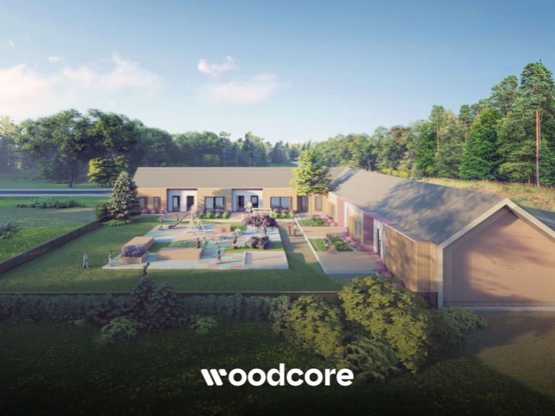 projekt woodcore Woodpack Public - Żłobek, przedszkole
